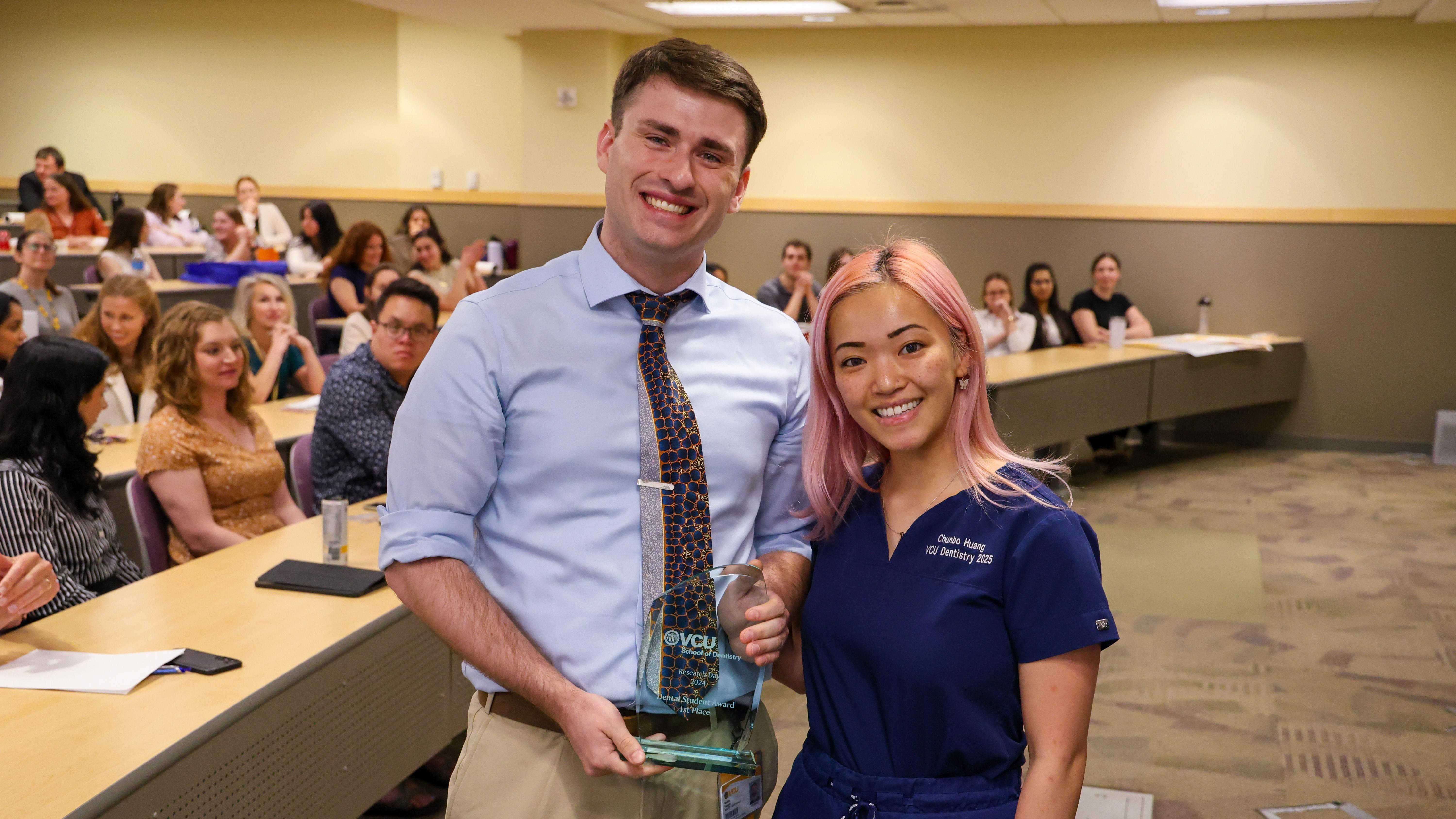 Research Day 2024 Award Winner - Dental Student Award First Place: Calvin Yeager